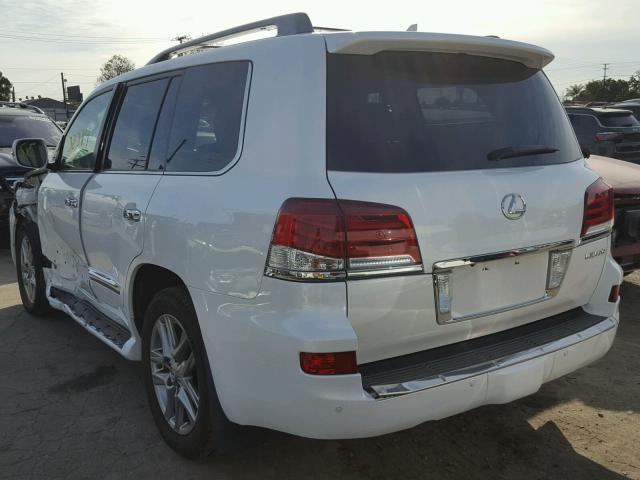 JTJHY7AX4E4156779 - 2014 LEXUS LX 570 WHITE photo 3