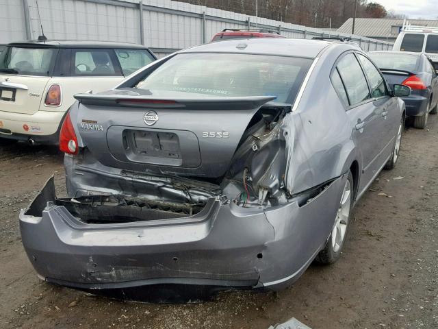 1N4BA41E17C848622 - 2007 NISSAN MAXIMA SE CHARCOAL photo 4