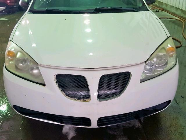 1G2ZH57N384217453 - 2008 PONTIAC G6 GT WHITE photo 9