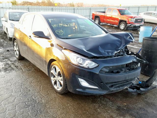 KMHD35LE0DU043731 - 2013 HYUNDAI ELANTRA GT BLACK photo 1