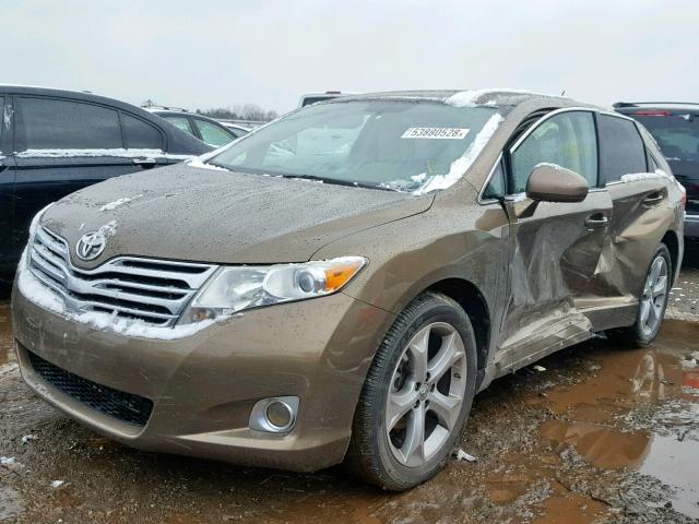 4T3BK11A19U013221 - 2009 TOYOTA VENZA BASE GOLD photo 2