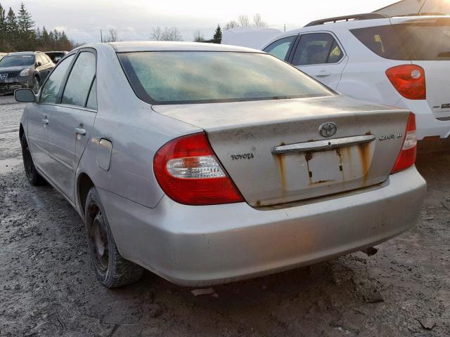 4T1BE32K54U878382 - 2004 TOYOTA CAMRY LE SILVER photo 3