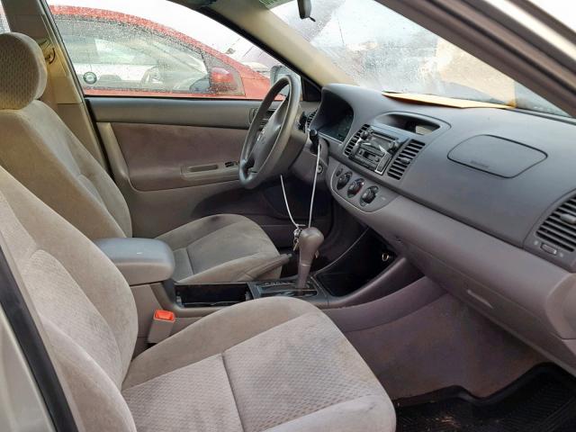 4T1BE32K54U878382 - 2004 TOYOTA CAMRY LE SILVER photo 5