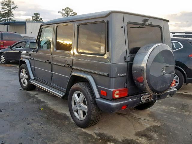 WDCYR49E68X173128 - 2008 MERCEDES-BENZ G 500 BLUE photo 3