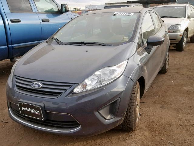 3FADP4AJ3BM159628 - 2011 FORD FIESTA S GRAY photo 2