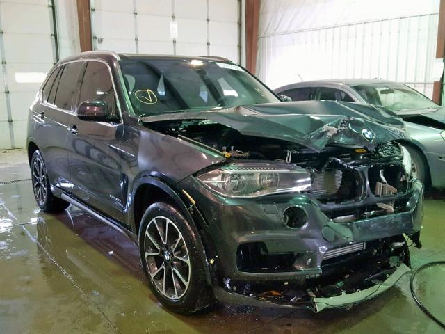 5UXKT0C5XH0S80186 - 2017 BMW X5 XDR40E GRAY photo 1