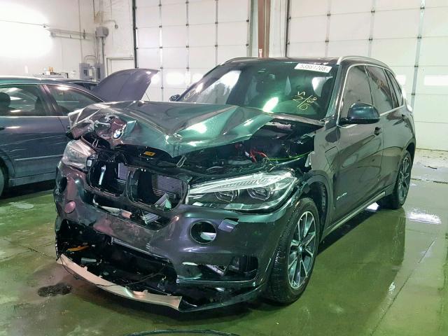 5UXKT0C5XH0S80186 - 2017 BMW X5 XDR40E GRAY photo 2