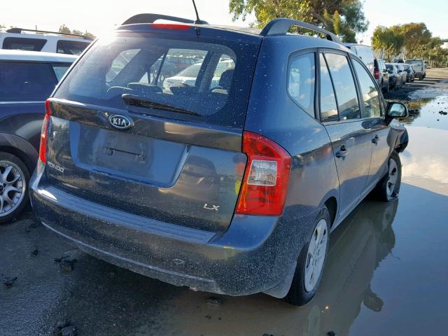 KNAFG529397274664 - 2009 KIA RONDO BASE BLACK photo 4