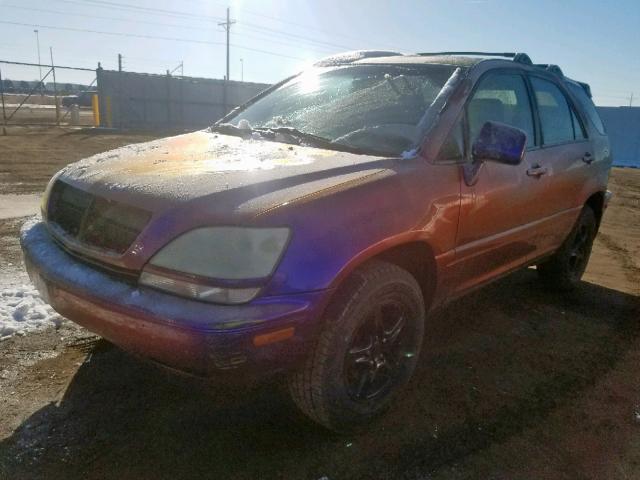 JTJHF10U930295403 - 2003 LEXUS RX 300 TWO TONE photo 2