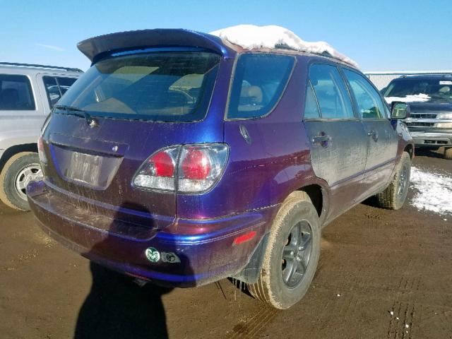 JTJHF10U930295403 - 2003 LEXUS RX 300 TWO TONE photo 4