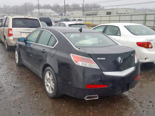 19UUA8F26BA000170 - 2011 ACURA TL BLACK photo 3