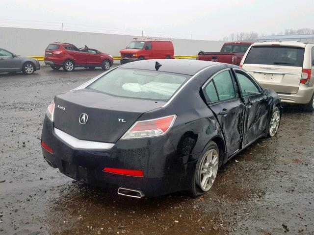 19UUA8F26BA000170 - 2011 ACURA TL BLACK photo 4