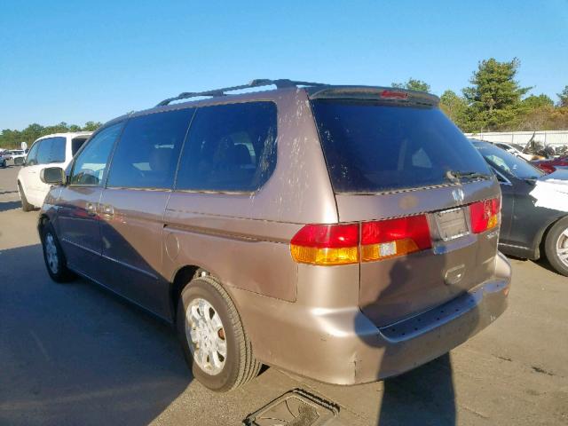 5FNRL18093B061099 - 2003 HONDA ODYSSEY EX TAN photo 3