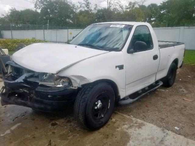 2FTRF17214CA55378 - 2004 FORD F-150 HERI WHITE photo 2