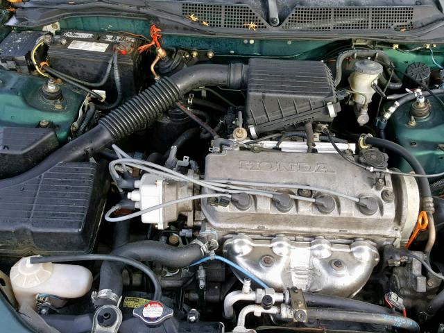 1HGEJ6229XL087640 - 1999 HONDA CIVIC DX GREEN photo 7