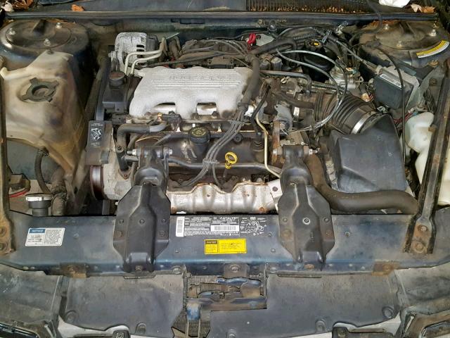 1G2WJ52M8SF220740 - 1995 PONTIAC GRAND PRIX TEAL photo 7