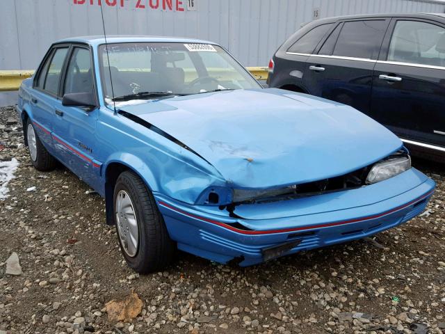 1G2JC54H7P7562251 - 1993 PONTIAC SUNBIRD LE BLUE photo 1