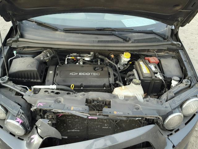 1G1JA5SH9C4225850 - 2012 CHEVROLET SONIC LS 灰色 照片 7