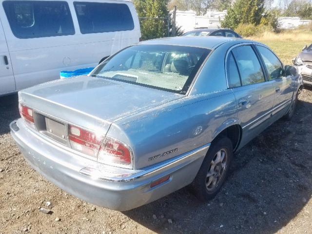 1G4CW54K634153575 - 2003 BUICK PARK AVENU BLUE photo 4