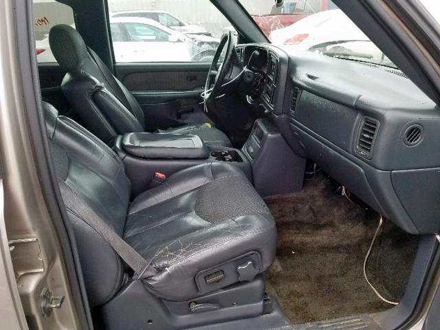 3GNEC13T42G115702 - 2002 CHEVROLET AVALANCHE SILVER photo 5