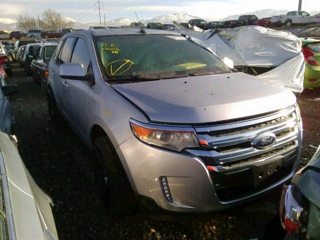 2FMDK3JC4BBA20349 - 2011 FORD EDGE SEL SILVER photo 1