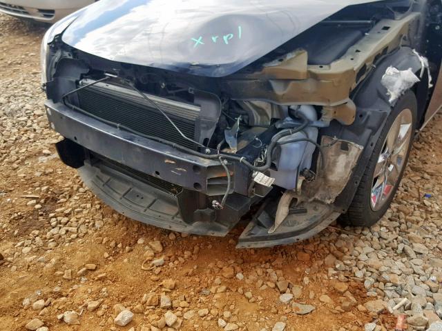 1G1ZH57B28F179776 - 2008 CHEVROLET MALIBU 1LT BLUE photo 9