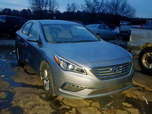 5NPE24AF5FH174281 - 2015 HYUNDAI SONATA SE SILVER photo 1