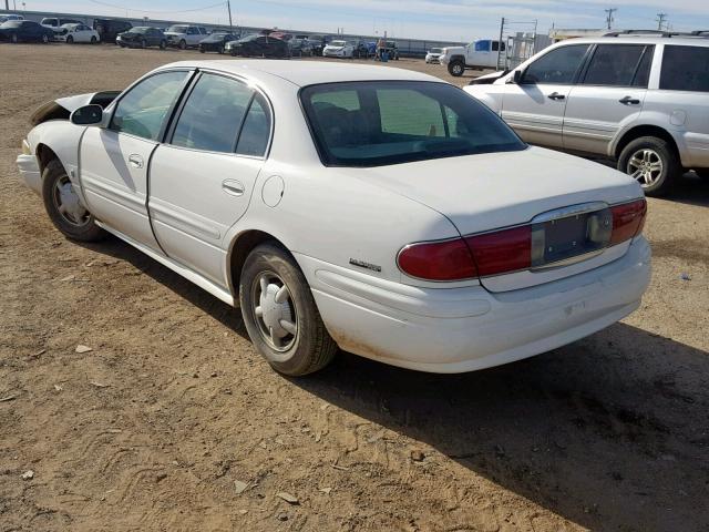 1G4HP54K92U108017 - 2002 BUICK LESABRE CU WHITE photo 3