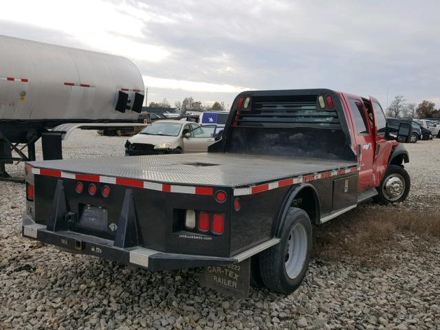 1FDAW5HR6AEA41705 - 2010 FORD F550 SUPER RED photo 4