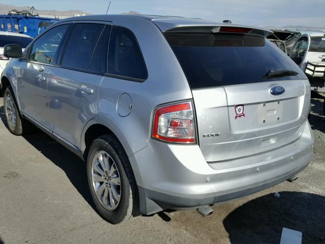 2FMDK4JC0ABA72808 - 2010 FORD EDGE SEL SILVER photo 3