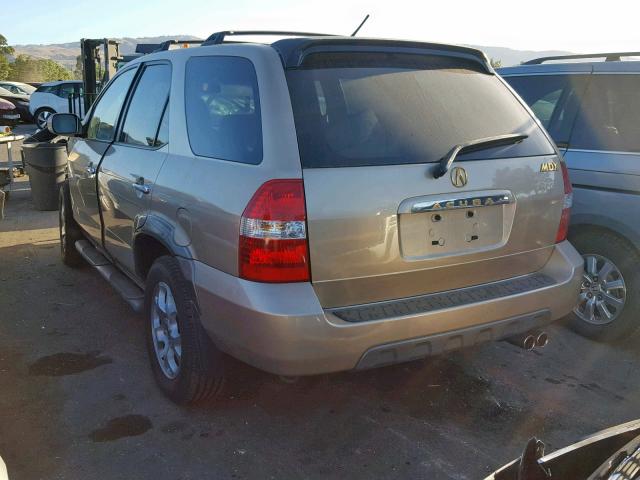 2HNYD18861H533159 - 2001 ACURA MDX TOURIN BEIGE photo 3