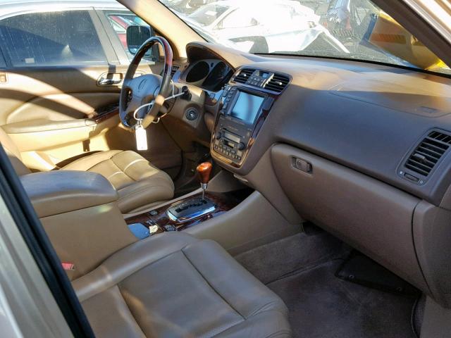 2HNYD18861H533159 - 2001 ACURA MDX TOURIN BEIGE photo 5