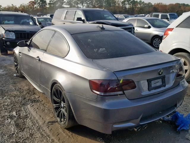 WBSWD93589PY43435 - 2009 BMW M3 GRAY photo 3