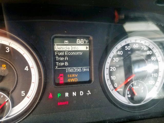 3C63RRGL2DG612989 - 2013 RAM 3500 ST WHITE photo 8