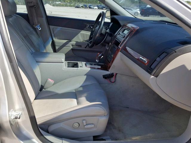 1G6DW677160128829 - 2006 CADILLAC STS SILVER photo 5