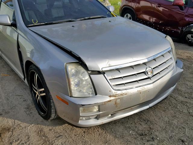 1G6DW677160128829 - 2006 CADILLAC STS SILVER photo 9