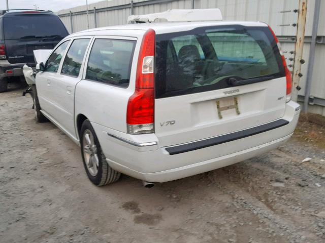 YV1SW592X52488467 - 2005 VOLVO V70 FWD WHITE photo 3