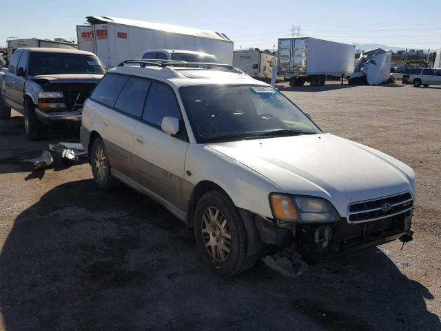 4S3BH806617661982 - 2001 SUBARU LEGACY OUT WHITE photo 1