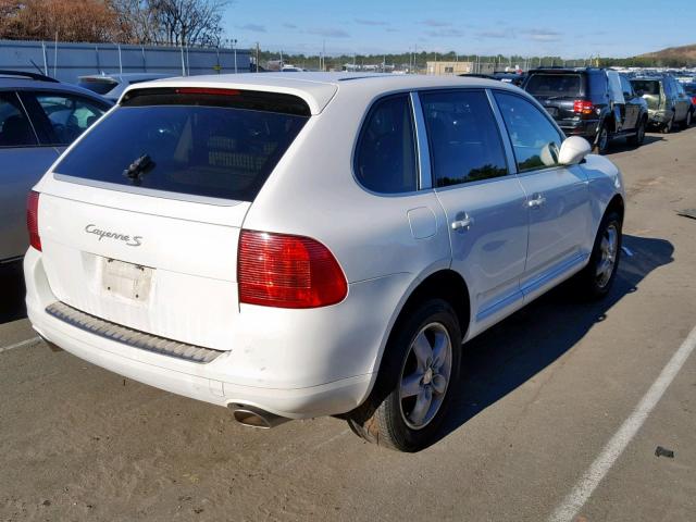 WP1AB29P76LA62009 - 2006 PORSCHE CAYENNE S WHITE photo 4