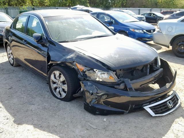 1HGCP26889A046668 - 2009 HONDA ACCORD EXL BLACK photo 1