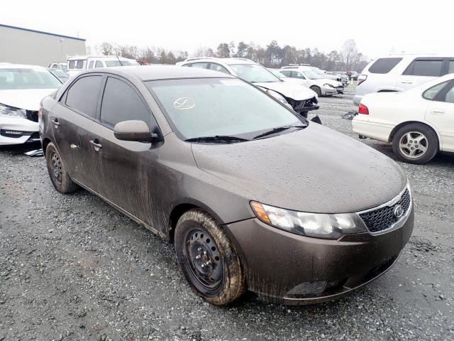 KNAFU4A26C5581725 - 2012 KIA FORTE EX BROWN photo 1