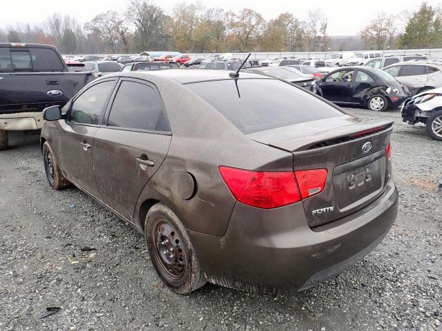 KNAFU4A26C5581725 - 2012 KIA FORTE EX BROWN photo 3