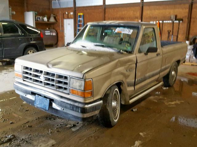 1FTCR10A7KUC15985 - 1989 FORD RANGER GOLD photo 2