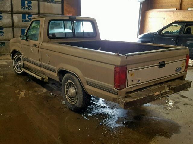 1FTCR10A7KUC15985 - 1989 FORD RANGER GOLD photo 3