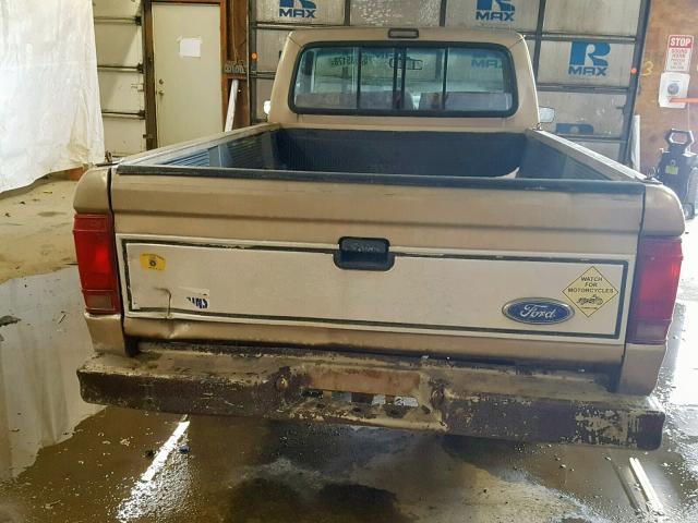 1FTCR10A7KUC15985 - 1989 FORD RANGER GOLD photo 6