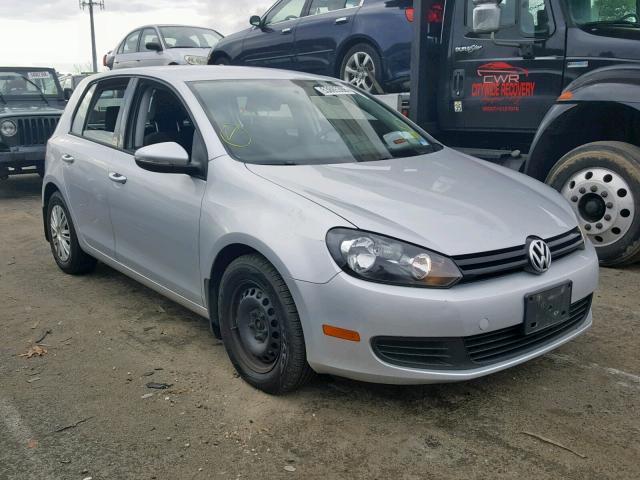 WVWDB7AJ4CW304221 - 2012 VOLKSWAGEN GOLF SILVER photo 1