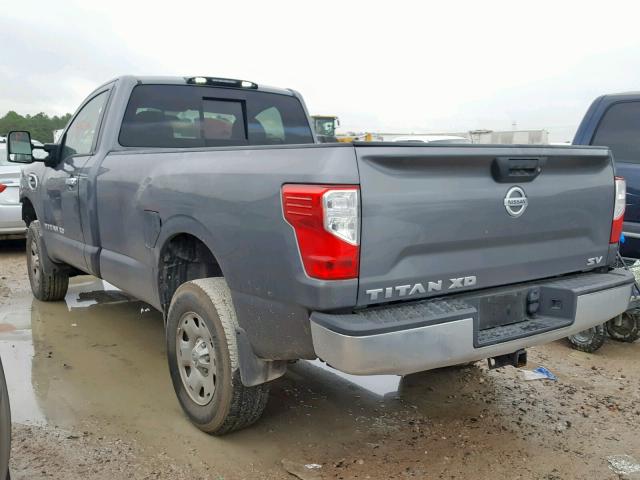 1N6BA1R94HN520291 - 2017 NISSAN TITAN XD S GRAY photo 3