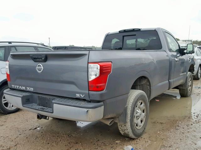 1N6BA1R94HN520291 - 2017 NISSAN TITAN XD S GRAY photo 4