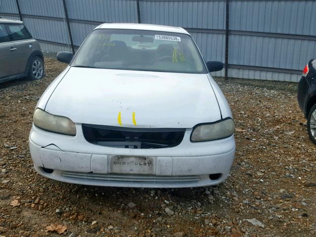 1G1ND52F04M684225 - 2004 CHEVROLET CLASSIC WHITE photo 9