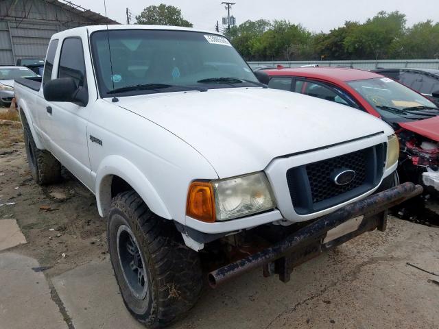 1FTYR44UX5PA54532 - 2005 FORD RANGER SUP WHITE photo 1